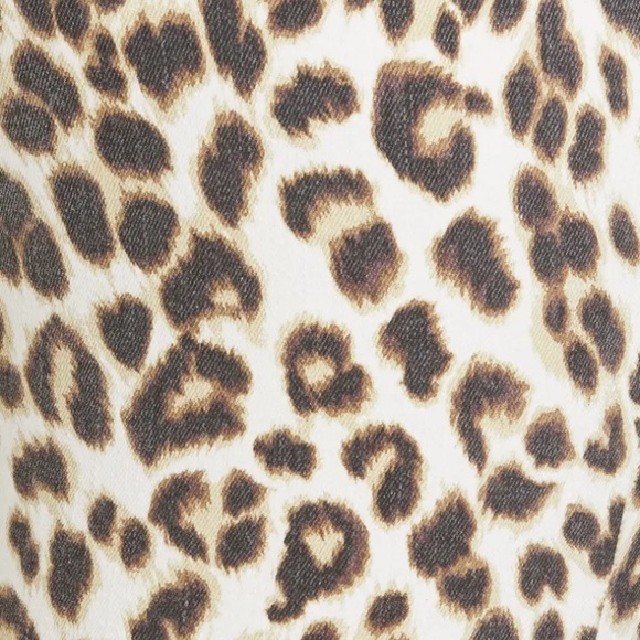 Frame Jeans Ali Leopard Print High Waist Skinny 29 - Picture 5 of 12
